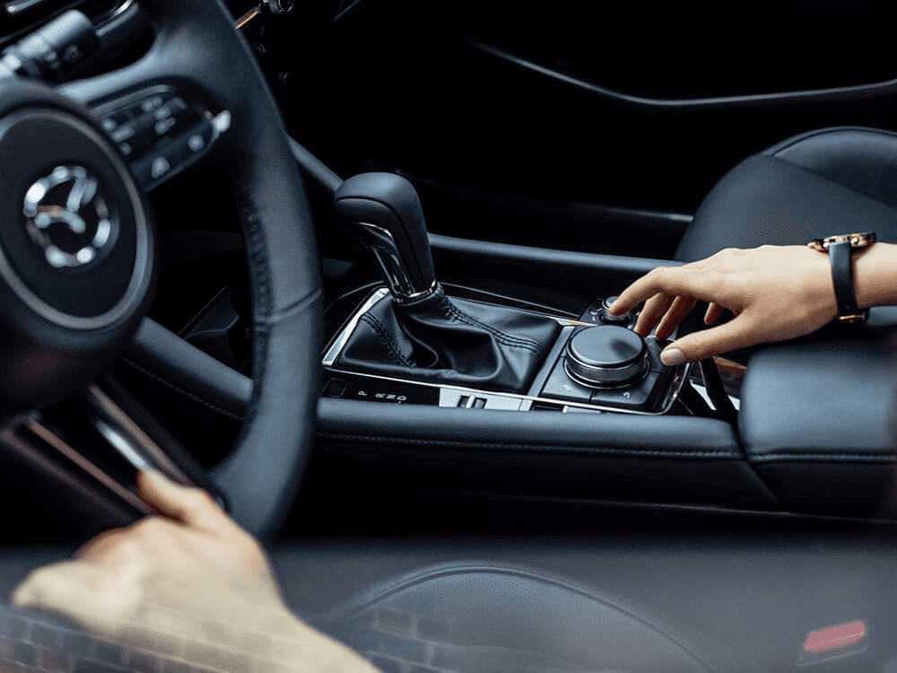 Bras de vitesse de la Mazda3 2025.
