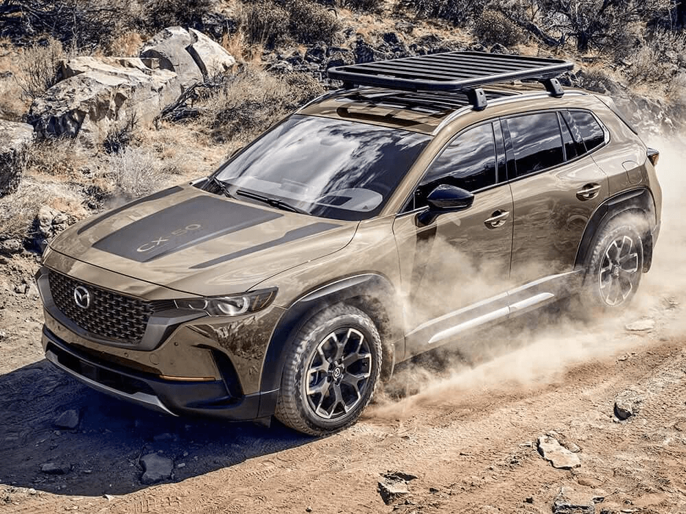 Puissance du cx-50 2025 à l'aventure.