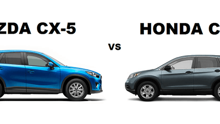 Comparaison entre le Mazda CX-5 et le Honda CR-V