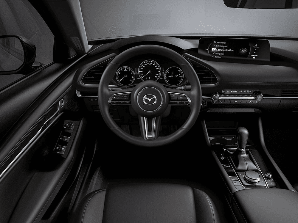 Au volant de la Mazda3 Sport 2025.