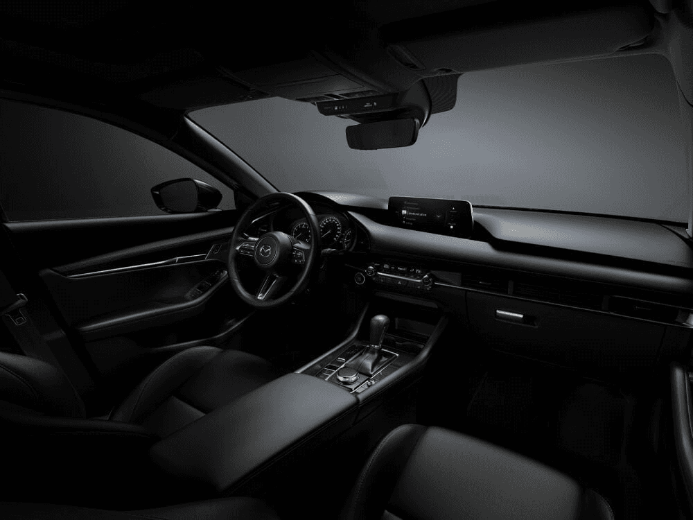 Intérieur avant de la Mazda3 2025.