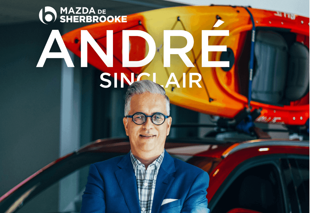 André Sinclair de Mazda de Sherbrooke : passionné par les relations humaines