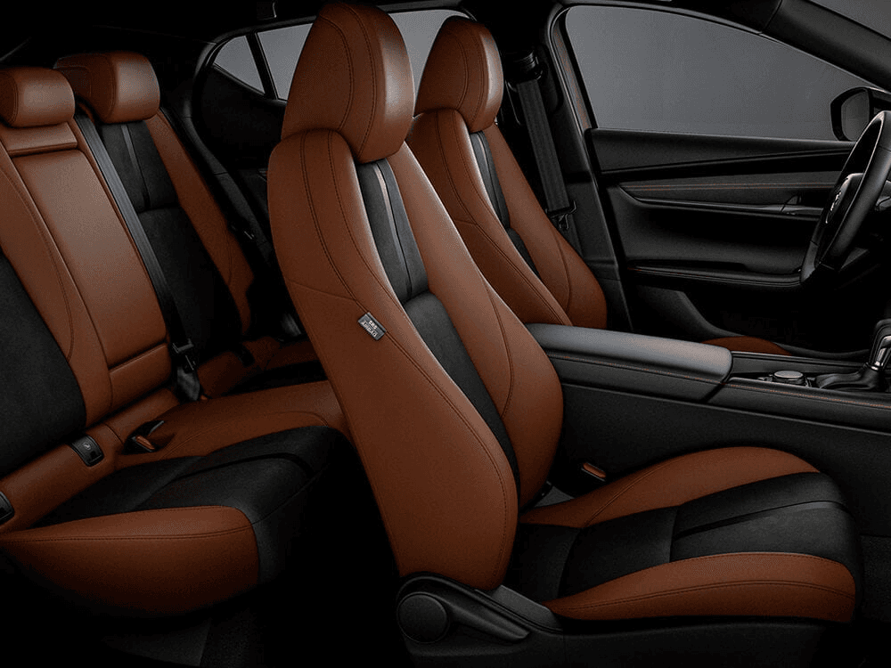Design intérieur de la Mazda3 Sport 2025.